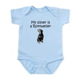 thumbnail image 1 of CafePress - My Sister Is A Rottweiler Body Suit - Baby Light Bodysuit, Size Newborn - 24 Months, 1 of 4