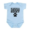 thumbnail image 1 of CafePress - My Sister Is A Siberian Husky Body Suit - Baby Light Bodysuit, Size Newborn - 24 Months, 1 of 4
