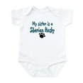 thumbnail image 1 of CafePress - My Sister Is A Siberian Husky Infant Bodysuit - Baby Light Bodysuit, Size Newborn - 24 Months, 1 of 4