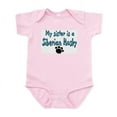 thumbnail image 1 of CafePress - My Sister Is A Siberian Husky Infant Bodysuit - Baby Light Bodysuit, Size Newborn - 24 Months, 1 of 4