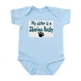 thumbnail image 1 of CafePress - My Sister Is A Siberian Husky Infant Bodysuit - Baby Light Bodysuit, Size Newborn - 24 Months, 1 of 4