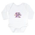 thumbnail image 1 of CafePress - My Uncle Feels Guilty Body Suit - Long Sleeve Cotton Baby Bodysuit, 1 of 4