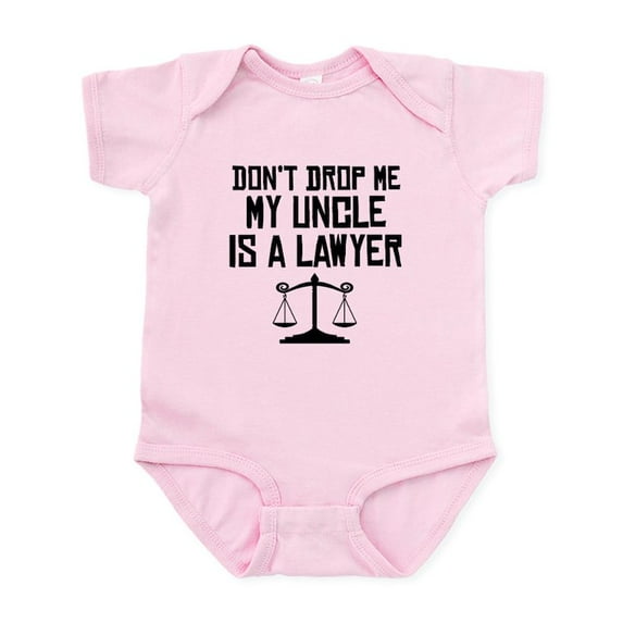 CafePress - My Uncle Is A Lawyer Body Suit - Baby Light Bodysuit, Size Newborn - 24 Months