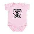 thumbnail image 1 of CafePress - My Uncle Is A Pirate Body Suit - Baby Light Bodysuit, Size Newborn - 24 Months, 1 of 4