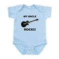 thumbnail image 1 of CafePress - My Uncle Rocks Body Suit - Baby Light Bodysuit, Size Newborn - 24 Months, 1 of 4