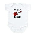 thumbnail image 1 of CafePress - My Uncle Rocks! (Guitar) Infant Bodysuit - Baby Light Bodysuit, Size Newborn - 24 Months, 1 of 4