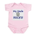 thumbnail image 1 of CafePress - My Uncle Rocks Infant Bodysuit - Baby Light Bodysuit, Size Newborn - 24 Months, 1 of 4