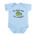 thumbnail image 1 of CafePress - My Uncle Says I'm A Keeper Baby Creeper - Baby Light Bodysuit, Size Newborn - 24 Months, 1 of 4