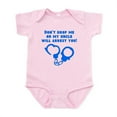 thumbnail image 1 of CafePress - My Uncle Will Arrest You Body Suit - Baby Light Bodysuit, Size Newborn - 24 Months, 1 of 4