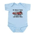 thumbnail image 1 of CafePress - My Uncles Truck Is Bigger Body Suit - Baby Light Bodysuit, Size Newborn - 24 Months, 1 of 4