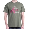 thumbnail image 1 of CafePress - My Wife's Battle Is My Battle Dark T Shirt - Men's Classic Graphic Cotton T-Shirt, 1 of 4