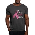 thumbnail image 1 of CafePress - My Wife's Battle Is My Battle Dark T Shirt - Men's Classic Cotton T-Shirts, 1 of 3