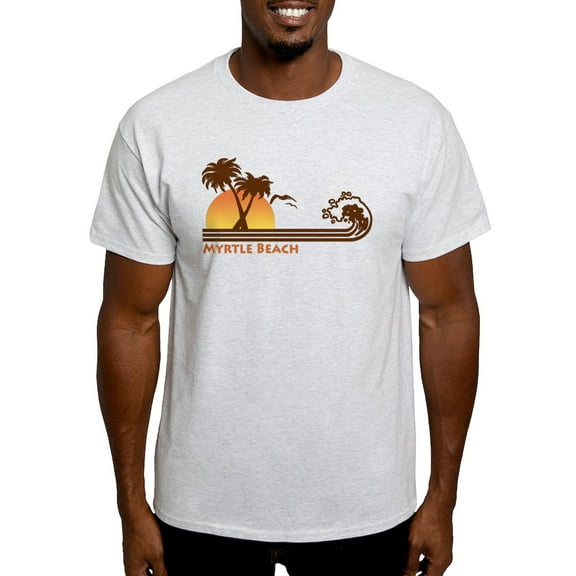 CafePress - Myrtle Beach Light T Shirt - Men's Classic Graphic T-Shirt