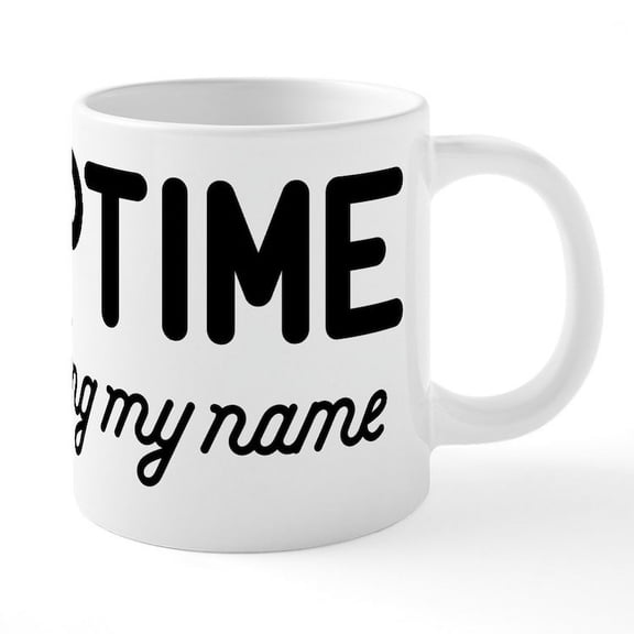 CafePress - NAPTIME Is Calling Mugs - 20 Oz White Ceramic Mega Mug