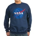 thumbnail image 1 of CafePress - NASA Logo Sweatshirt - Classic Crew Neck Sweatshirt, 1 of 4