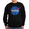 thumbnail image 1 of CafePress - NASA Logo Sweatshirt - Classic Crew Neck Sweatshirt, 1 of 4