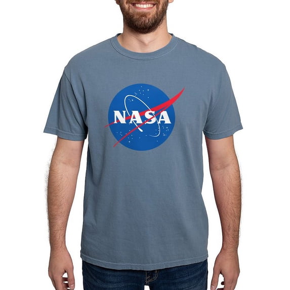 CafePress - NASA Logo T Shirt - Mens Comfort Colors Shirt