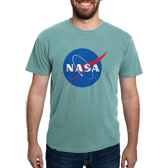 CafePress - NASA Logo T Shirt - Mens Comfort Colors Shirt