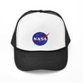 thumbnail image 1 of CafePress - NASA Logo - Adjustable Unisex Printed Trucker Hat with Mesh Back, 1 of 8