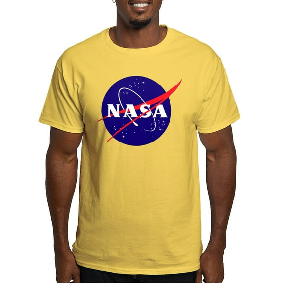 CafePress - NASA Meatball Logo Light T Shirt - Men's Classic Graphic T-Shirt