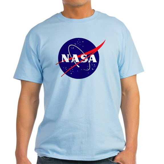 CafePress - NASA Meatball Logo Light T Shirt - Men's Classic Graphic T-Shirt