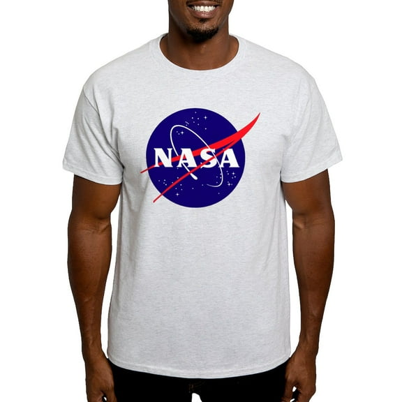 CafePress - NASA Meatball Logo Light T Shirt - Men's Classic Graphic T-Shirt
