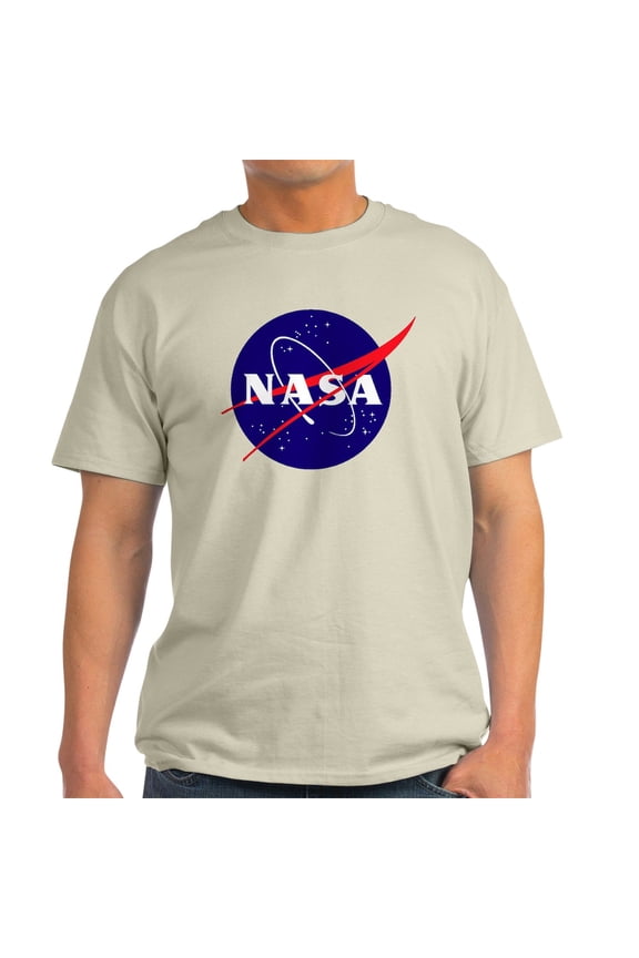 - NASA Meatball Logo Light T Shirt - Men's Classic Graphic T-Shirt
