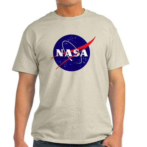 CafePress - NASA Meatball Logo Light T Shirt - Men's Classic Graphic T-Shirt