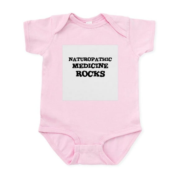 CafePress - NATUROPATHIC MEDICINE ROCKS Infant Creeper - Baby Light Bodysuit, Size Newborn - 24 Months