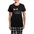 thumbnail image 1 of CafePress - NB_Cockapoo Women's Dark Pajamas - Women's Short Sleeve Print T-Shirt and Pants Dark Cotton Pajama Set, 1 of 7