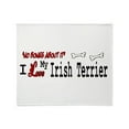 thumbnail image 1 of CafePress - NB_Irish Terrier Throw Blanket - Soft Fleece Throw Blanket, 50"x60" for All Ages, 1 of 2