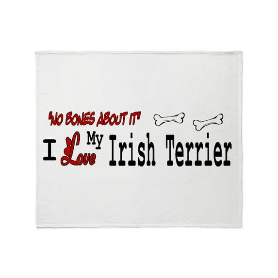 CafePress - NB_Irish Terrier Throw Blanket - Soft Fleece Throw Blanket, 50"x60" for All Ages
