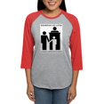 thumbnail image 1 of CafePress - NC Guardian Ad Litem Women's Baseball T Shirt - Womens Baseball Tee, 1 of 4