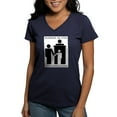 thumbnail image 1 of CafePress - NC Guardian Ad Litem - Women's V-Neck Dark T-Shirt, 1 of 4