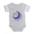 thumbnail image 1 of CafePress - NEVER GIVE UP ON DREAMS - Cute Infant Baby Football Bodysuit, 1 of 3