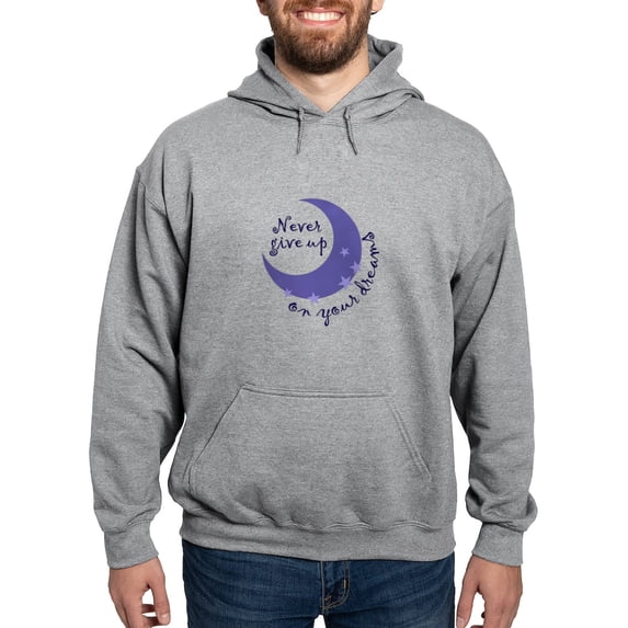 CafePress - NEVER GIVE UP ON DREAMS Hoodie - Pullover Hoodie, Hooded Sweatshirt