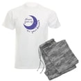 thumbnail image 1 of CafePress - NEVER GIVE UP ON DREAMS Pajamas - Men's Light Loose Fit Cotton Pajama Set, 1 of 7