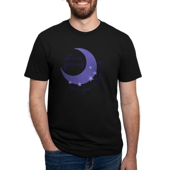 CafePress - NEVER GIVE UP ON DREAMS T Shirt - Mens Tri-blend T-Shirt