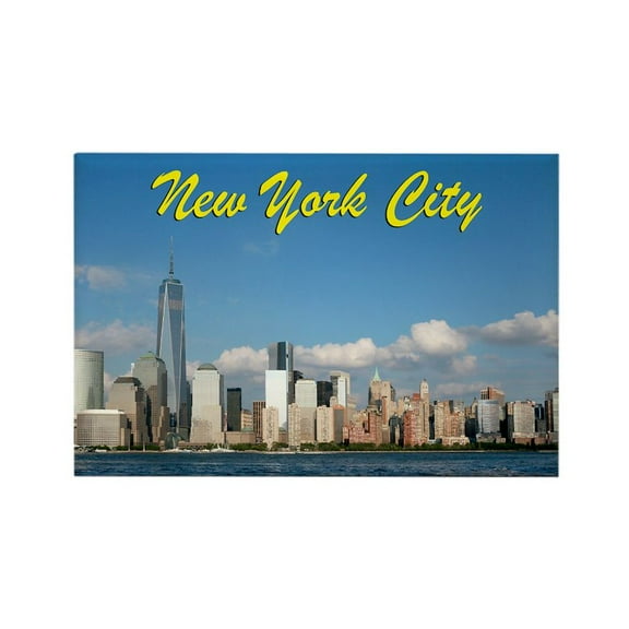 CafePress - NEW! New York City USA Pro Phot - Rectangle Magnet, 2"x3" Refrigerator Magnet