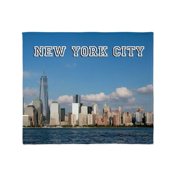 CafePress - NEW! New York City USA Pro Photo Throw Blanket - Soft Fleece Throw Blanket, 50"x60" for All Ages