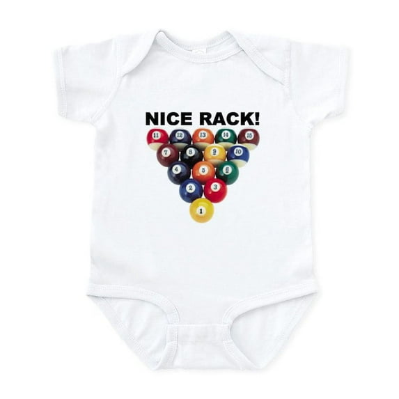 CafePress - NICE RACK! Infant Creeper - Baby Light Bodysuit, Size Newborn - 24 Months