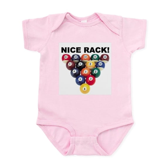 CafePress - NICE RACK! Infant Creeper - Baby Light Bodysuit, Size Newborn - 24 Months