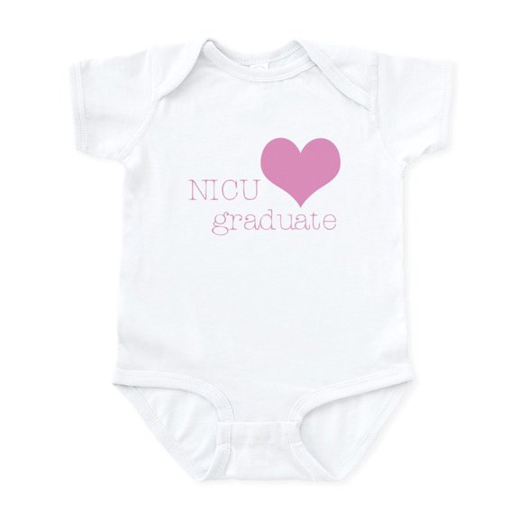 CafePress - NICU Grad Infant Bodysuit - Baby Light Bodysuit, Size Newborn - 24 Months