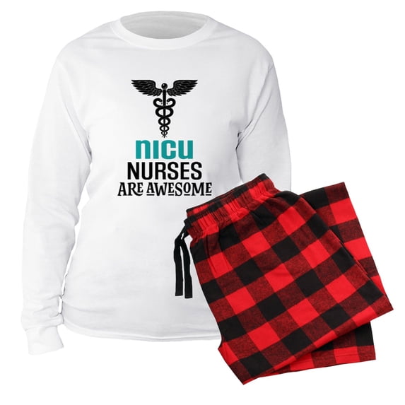 CafePress - NICU Nurse Appreciation Gift - Women's Long Sleeve Relaxed Fit Cotton Light Pajama Set