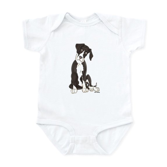 CafePress - NMTL Tilt Pup Infant Bodysuit - Baby Light Bodysuit, Size Newborn - 24 Months