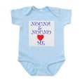 thumbnail image 1 of CafePress - NOUNA AND NOUNO LOVE ME Infant Bodysuit - Baby Light Bodysuit, Size Newborn - 24 Months, 1 of 4