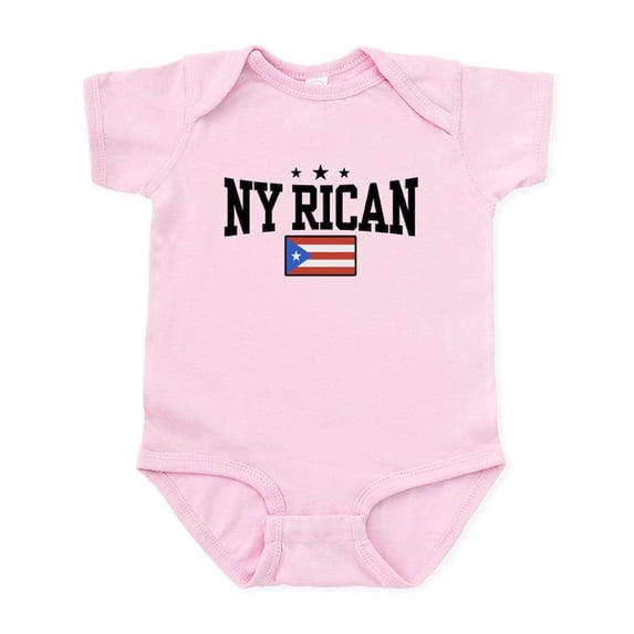 CafePress - NY Rican Infant Bodysuit - Baby Light Bodysuit, Size Newborn - 24 Months