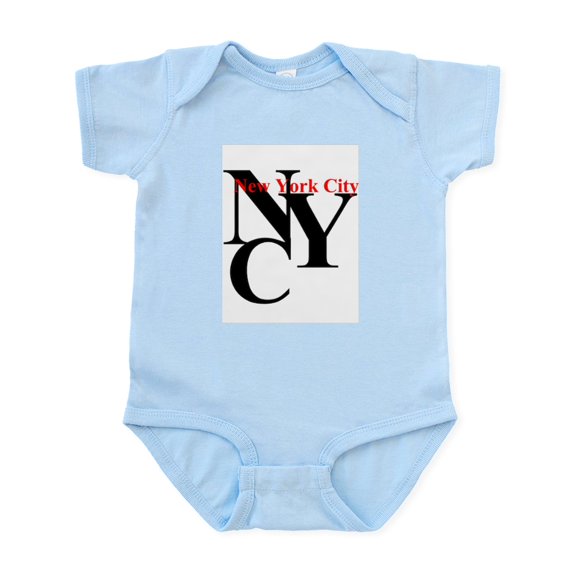 CafePress - NYC New York Infant Creeper - Baby Light Bodysuit, Size Newborn - 24 Months