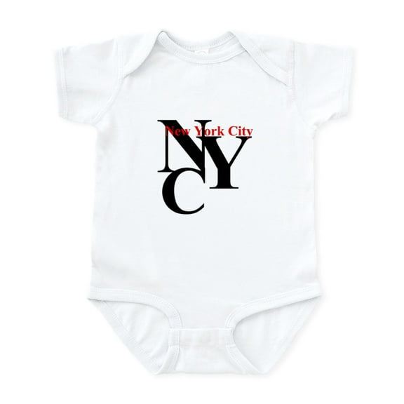 CafePress - NYC New York Infant Creeper - Baby Light Bodysuit, Size Newborn - 24 Months