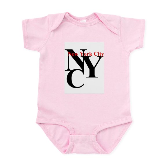 CafePress - NYC New York Infant Creeper - Baby Light Bodysuit, Size Newborn - 24 Months